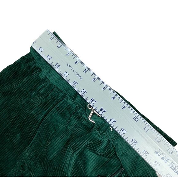 Blank NYC Green Corduroy High Rise Paperbag Pants‎ 25 - Picture 7 of 13